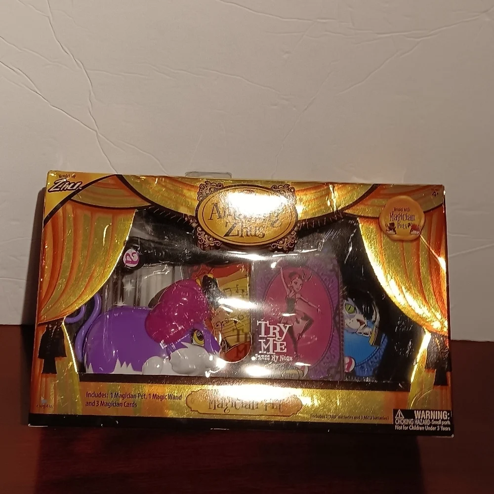 The Amazing Zhus Magician Mouse Pet Set Toy Bundle NWT